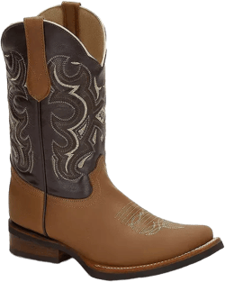 Men's Men Leather Boots Western Cowboy