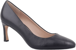 Women's Verronica Almond Toe Leather Pumps, Created for Macy's