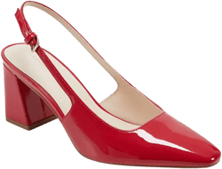 Women's Lethe Block Heel Pointy Toe Dress Pumps