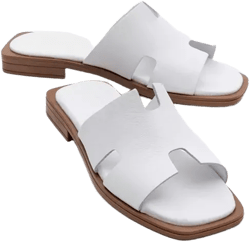 Jez Leather Slide Sandal (Women)