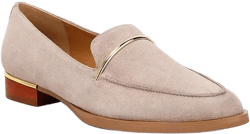 PAULINA Womens Suede Leather Loafers