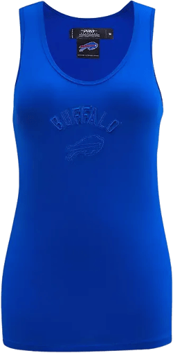 Women's Royal Buffalo Bills Triple Tonal Racerback Tank Top