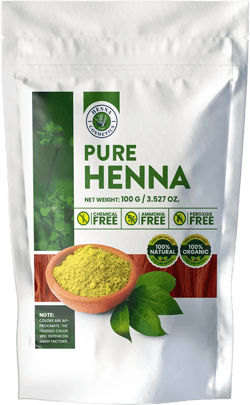 Henna Powder for Hair Dye, Color, Brown, Red | 100% Natural, Pure, Organic | Henna Cosmetics