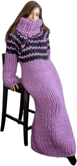 Mohair Sweater, Merino Sweater Dress, Lilac Knit Sweater, Merino Wool Clothing, Oversized Sweater, Turtleneck Sweater, Plus Size Clothing