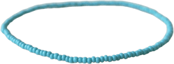 Turquoise Seed Bead Anklet, Beaded Beach Anklet, Boho Anklet, Beaded Anklet, Hippie Anklet, Anklet, Anklet for Women, Gifts for Friends