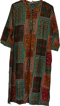 Plain Women&#39;s Kurti Tunic in Various Colors