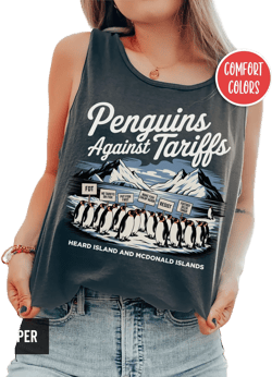 Penguins Against Tariffs Tank Top Foxtrot Delta Tango Tank Resist Tank Top Subtle Fdt Tank Top Fuck Trump Anti Trump Gift Anti Oligarchy Top