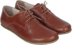 WOMEN Oxford Wide Barefoot Classic Yemeni Shoes Brown Leather Handmade, Natural, Colorful, Slip-On
