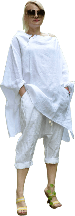 White Tunic, Linen Clothing Women, Plus Size Linen Clothing, Linen Tunic Top, Minimalist Tunic, White Summer Tunic, Maxi Tunic,Gabygaclothes