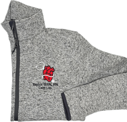 Gift For Cardiologist, Doctor, Nurse | Personalized Medical Jacket Full Zip Sweatshirt Pockets For Women| Anatomical Heart Embroidery