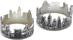 Custom City Ring • Personalized Cityscape Ring • Statement Ring • Custom Skyline Jewelry • Personalized Anniversary Gift for Her • RM41