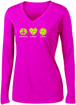 Peace Love Dink -  Womens Shirt