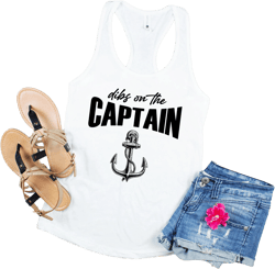 Dibs on the Captain Tank Top, Funny Captain Tank Top, Funny Lake Tank Top, Boat Captain Gift, Captain wife tank, Mint Green Tank Top