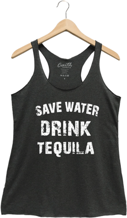 Save Water Drink Tequila, Women&#39;s Tank Top, Cinco de Mayo Shirt, Party Tank Top, Drinking Tank Top, Women Graphic Tee, Funny Top