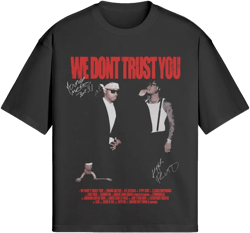 We Don&#39;t Trust You Graphic Tee | Metro Boomin, Future, Merch, Music, T-Shirt, Clothing, Rap | Oversized Vintage Bootleg Tee | Birthday Gift