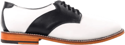 Women&#39;s Saddle Shoe (Black and White)