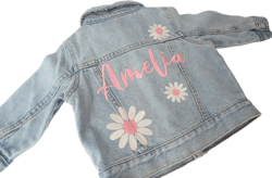 Personalized Jean Jacket, Embroidered Jean Jacket, Custom Denim Jacket, Personalized Denim Jacket, Embroidered Denim Jacket, Custom Jacket