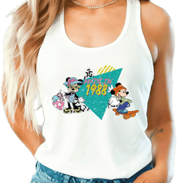 Custom The Best Of Mickey Mouse Tank Top, Vintage Style Mickey Mouse Tank Top, Disney Limited Edition Crop Top, Disney Trip Racerback