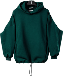 Oversized Hoodie by IJ in 7 Colors - Women’s Blank Premium Cotton Fleece hoodies with Drawstring Hem - Perfect for Print or Embroidery