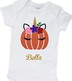 Girls Fall Clothing, Pumpkin Unicorn shirt, toddler girl fall outfit, Girls Thanksgiving Outfit, Girls Fall shirts, Pumpkin Patch shirts