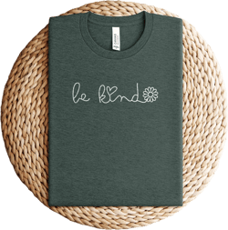 Be Kind T-Shirt - Kindness Matters Tee - Minimalist Inspirational Shirt - Positive Message Gift - Positive Women Shirt - Gift For Women