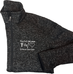 Gift For Nurse, Physician Assistant, Doctor | Personalized Medical Jacket | Full Zip Sweatshirt For Women Pockets |Graduation Gift For Nurse