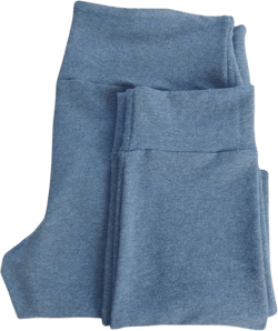 Bamboo Leggings for Women, Organic Cotton Loungewear, High Waist Organic Leggings, Cozy Plus Size Leggings, FRENCH TERRY
