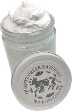 ANY SCENT 32 oz Whipped Tallow Skin Cream Grass-Fed Tallow Face Moisturizer All Natural Non-Toxic Butter Lotion