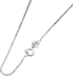 Sterling Silver Curb Chain Necklace, Minimalist Necklace, Everyday Necklace, Simple Silver Necklace, Jewellery Gift for Women