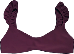 Willa Top by Tarlow Swim - Ruffle Bikini Top - Cute Swimsuit - Ruffle Top - Cute Women&#39;s Swimwear - Cute Bikini - Women&#39;s Swimsuit