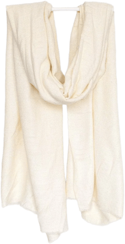Asiya Shawl Ethiopian Silk and Cotton Twill - Sustainable, Soft, Ethical Fashion