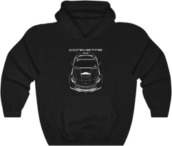 Chevrolet Corvette C7 Z06 Multi color Hoodie Z06 C7 Hooded Sweatshirt Car Hoodies Gifts for Car Enthusiasts Cars Gift