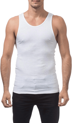 Pro Club Ribbed A-Shirts (3 pack)