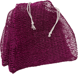 African Net sponge  with reusable pouch/ African exfoliating bath sponge, african exfoliating mesh, bath sponge: Sapo