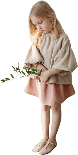 Sand Parachute Linen Tunic, Different Embroideries, Linen Shirt for Girls, Long Sleeve Linen Tunic, Girl Linen Top, Baby Shirt