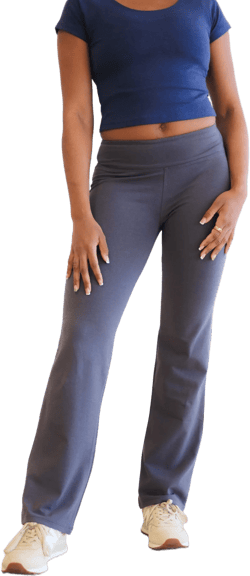 Hemp Yoga Pants   Hemp and Cotton Yoga Pants Asatre Hemp Pants Everyday Athleisure  Womens Sustainable Hemp Clothing