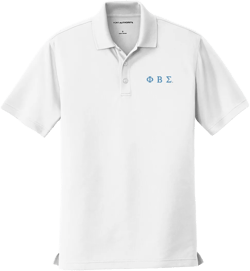 Phi Beta Sigma, Performance Polo, FBS Dri-Fit Polo Shirt, golf shirt, dress shirt, Fraternity apparel, clothing, short sleeve polo, gifts