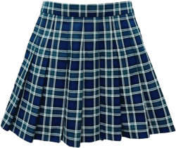 Hand-Sewn Plaid Pleated Women&#39;s Skirt, High Quality, Pleated Fashion Skirt, Women&#39;s Pleated Skirts | Deep Pocket & Durable