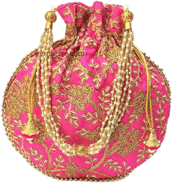 5 to 100 Indian Handmade Women&#39;s Embroidered Clutch Purse Potli Bag Pouch Drawstring Bag Potluck Bag Wedding Favor Return Gift For Guests