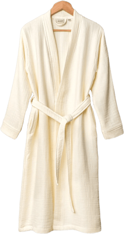 Yellow Kimono Muslin Robe for Mens and Womens Dressing Gown Cool Bathrobe Women Men Gift For Her Turkish Couple Bath Robe Linen Mr Mrs