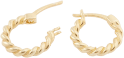 14K Gold Twisted Hoop Earrings, Sterling Silver Twisted Hoops, Rope Hoop Earrings, Everyday Hoops, Dainty Hoops, Women Minimalist Earrings