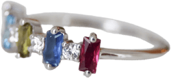 14K Gold Mothers Ring 2,3, 4 Stone, Birthstone Rings, Personalized Birthstone Jewelry, Mothers Gift, Personalized Gifts, Rings for Women