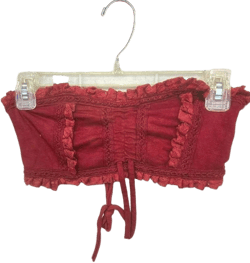 Tie-Back Corset Tube Top