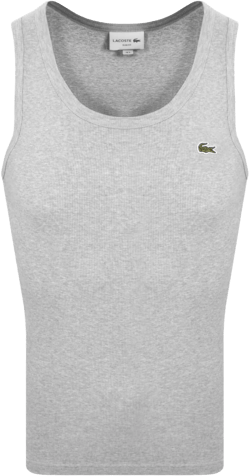 Lacoste Men's Gray Slim Fit Vest