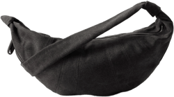 Lemaire Men's Black Croissant Large Cotton-Canvas Messenger Bag