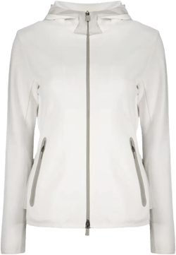Herno Women's White Cotton-Blend Jacket