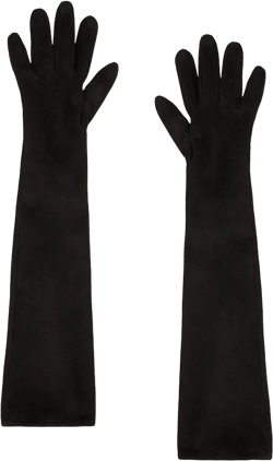 Long Velvet Gloves MANOKHI