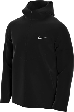 Nike Men's Miler Repel Running Jacket Medium Black/Black/Reflective Silver