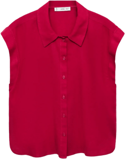 Flowing linen blouse