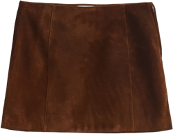 Alexa Chung for Madewell Suede Mini Skirt
